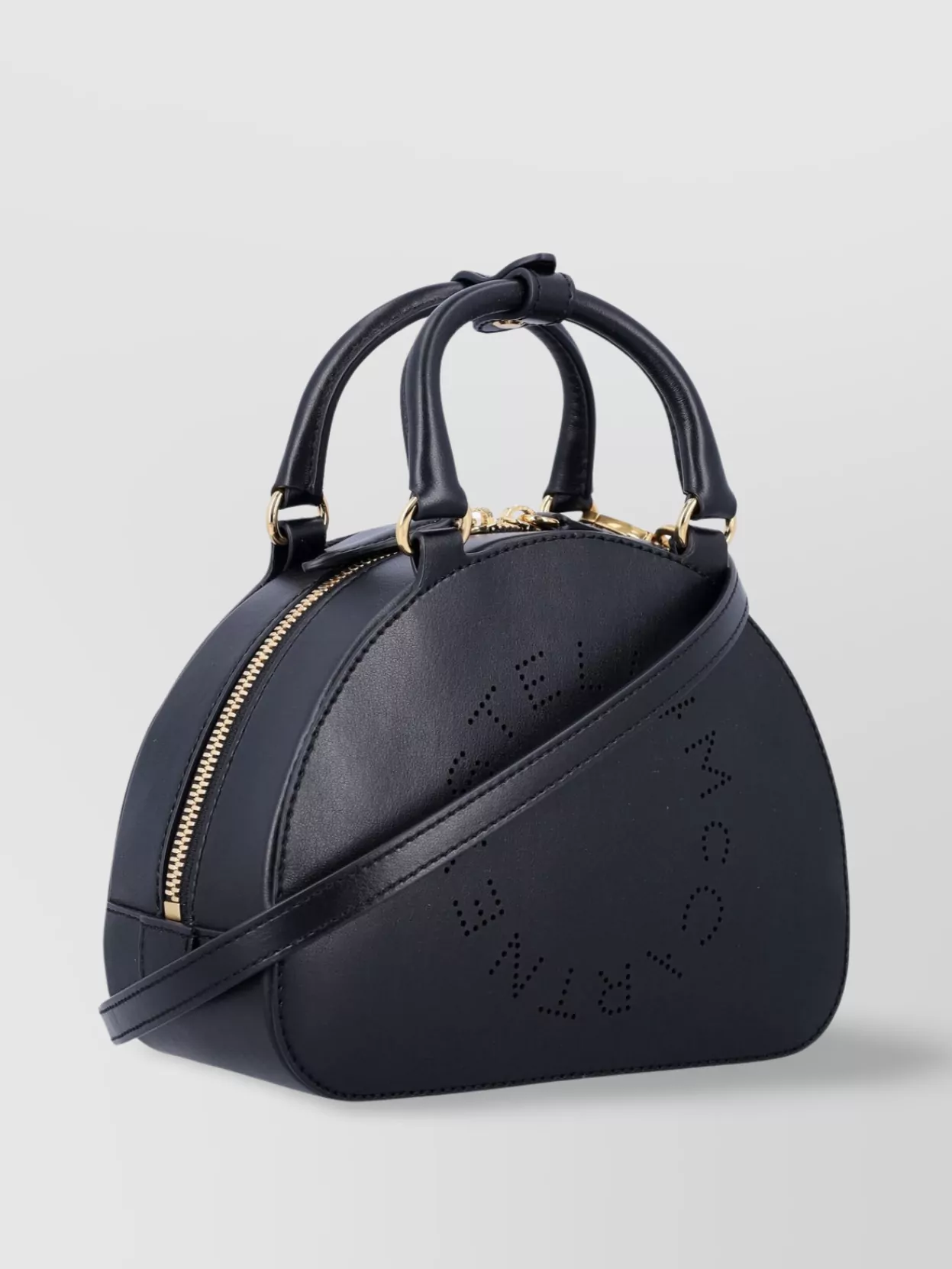 Stella Mccartney Structured Top Handle Bag With Detachable Strap