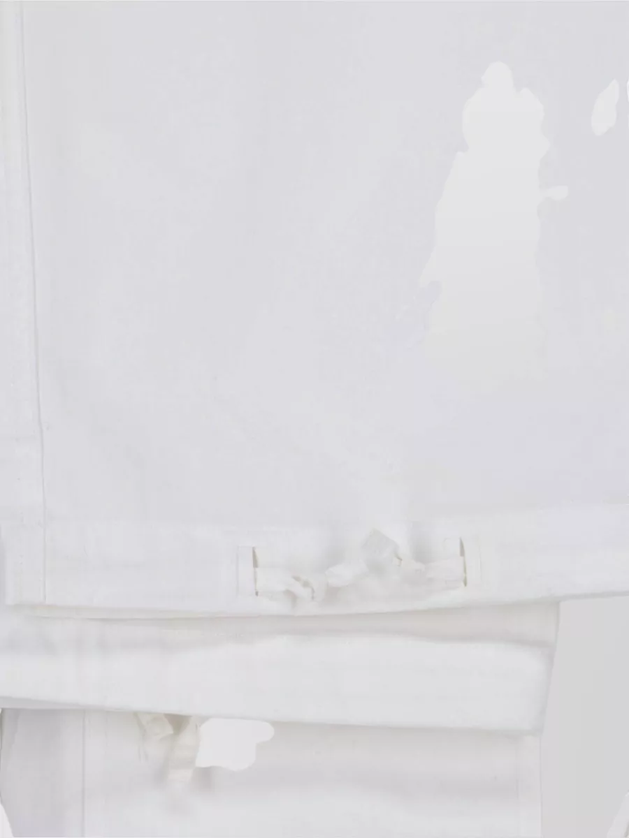 Victoria Beckham Straight Trousers Adjustable Hem Side And Back Pockets