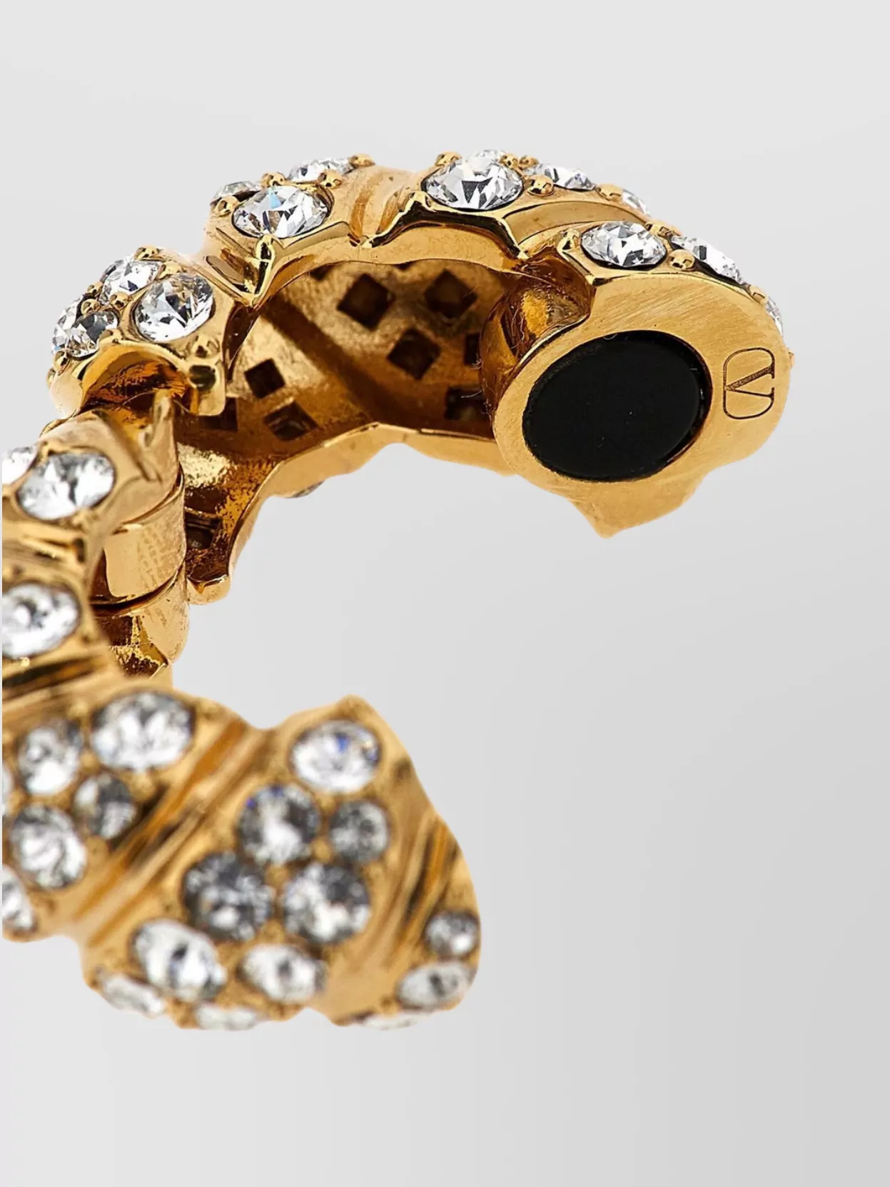 Valentino Gold Pas Plus Earrings