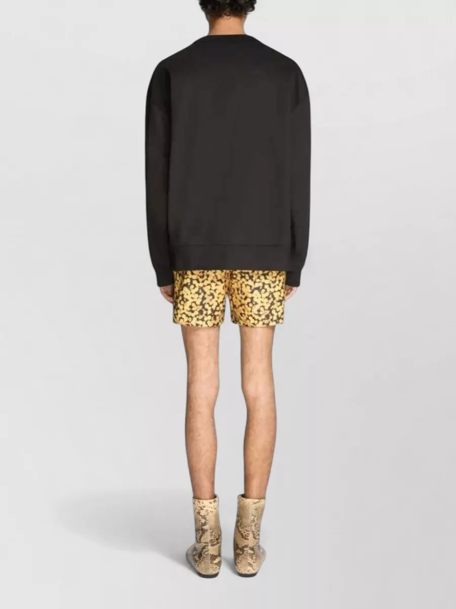 Dries Van Noten Cotton Oversized Crew Neck Sweatshirt