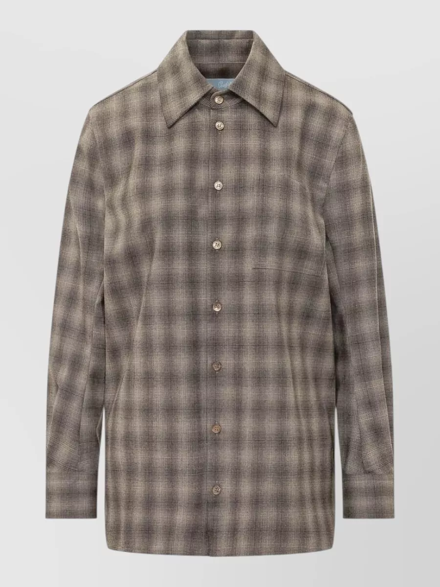 Seafarer virgin wool fitted jacket