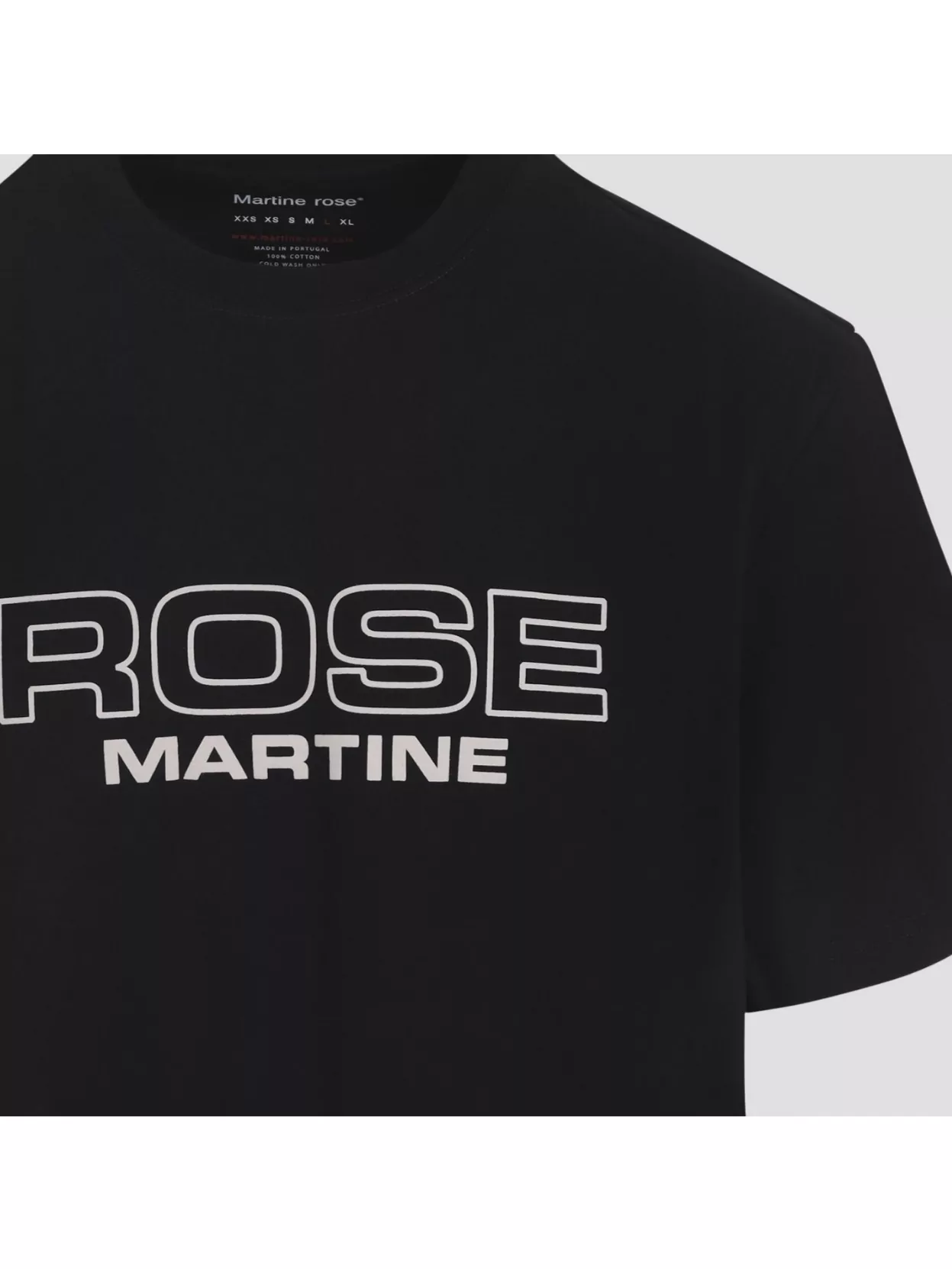 Martine Rose Crew Neck Short Sleeve T-Shirt Design