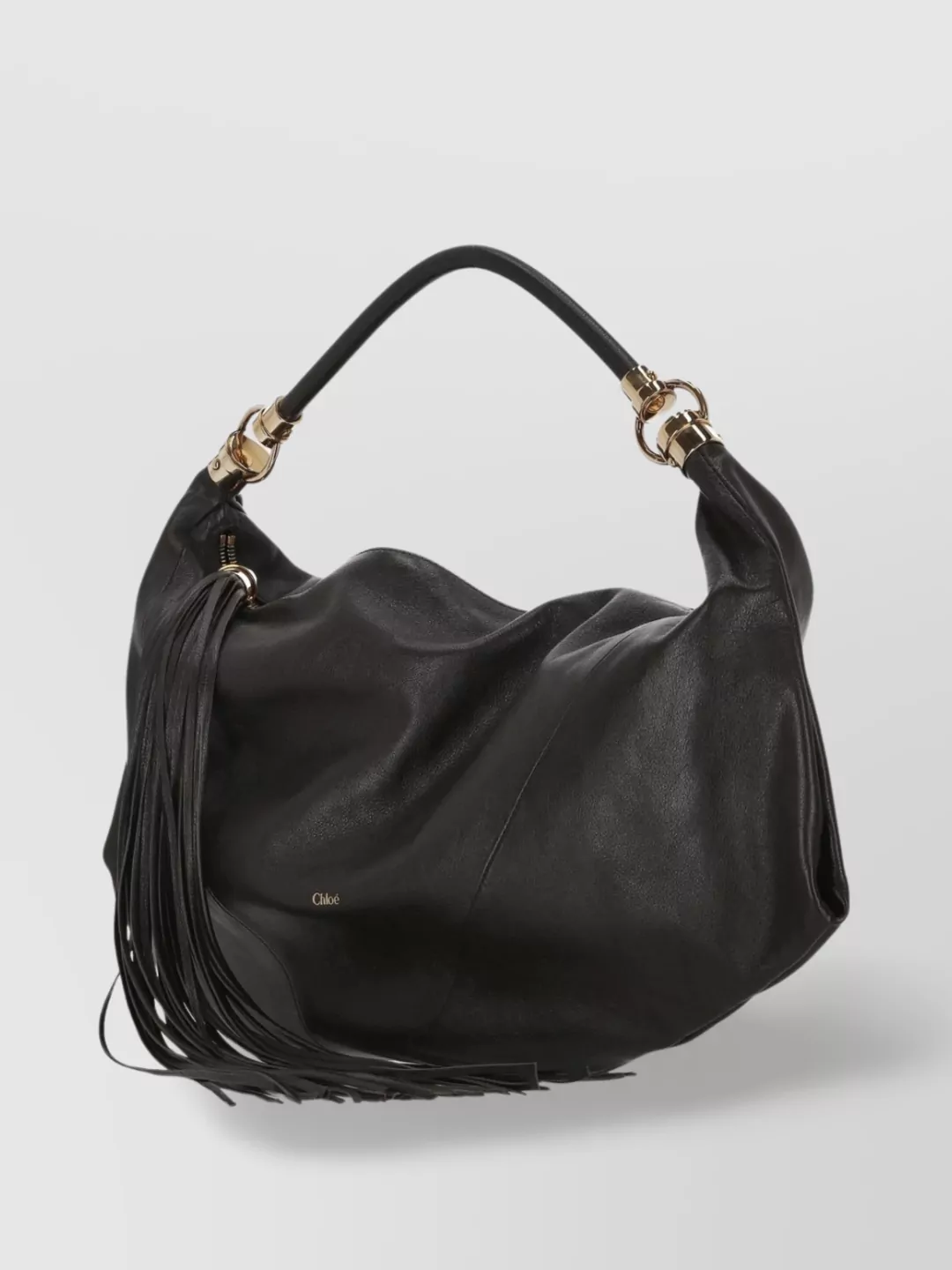 Shop Chloé Flowing Scarf Leather Bag