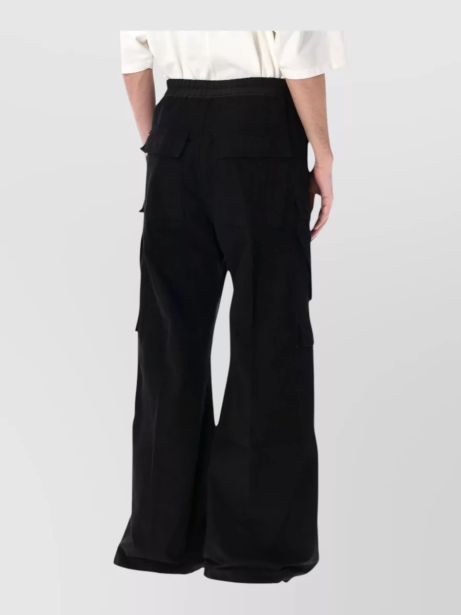Rick Owens Drkshdw Jumbo Cargo Trousers Drop Crotch Canvas