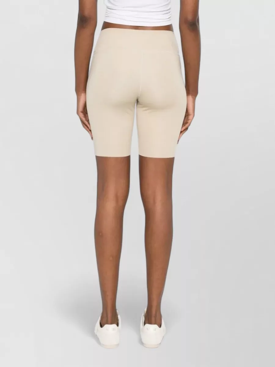 Autry High Waist Cyclist Shorts Stretch Design