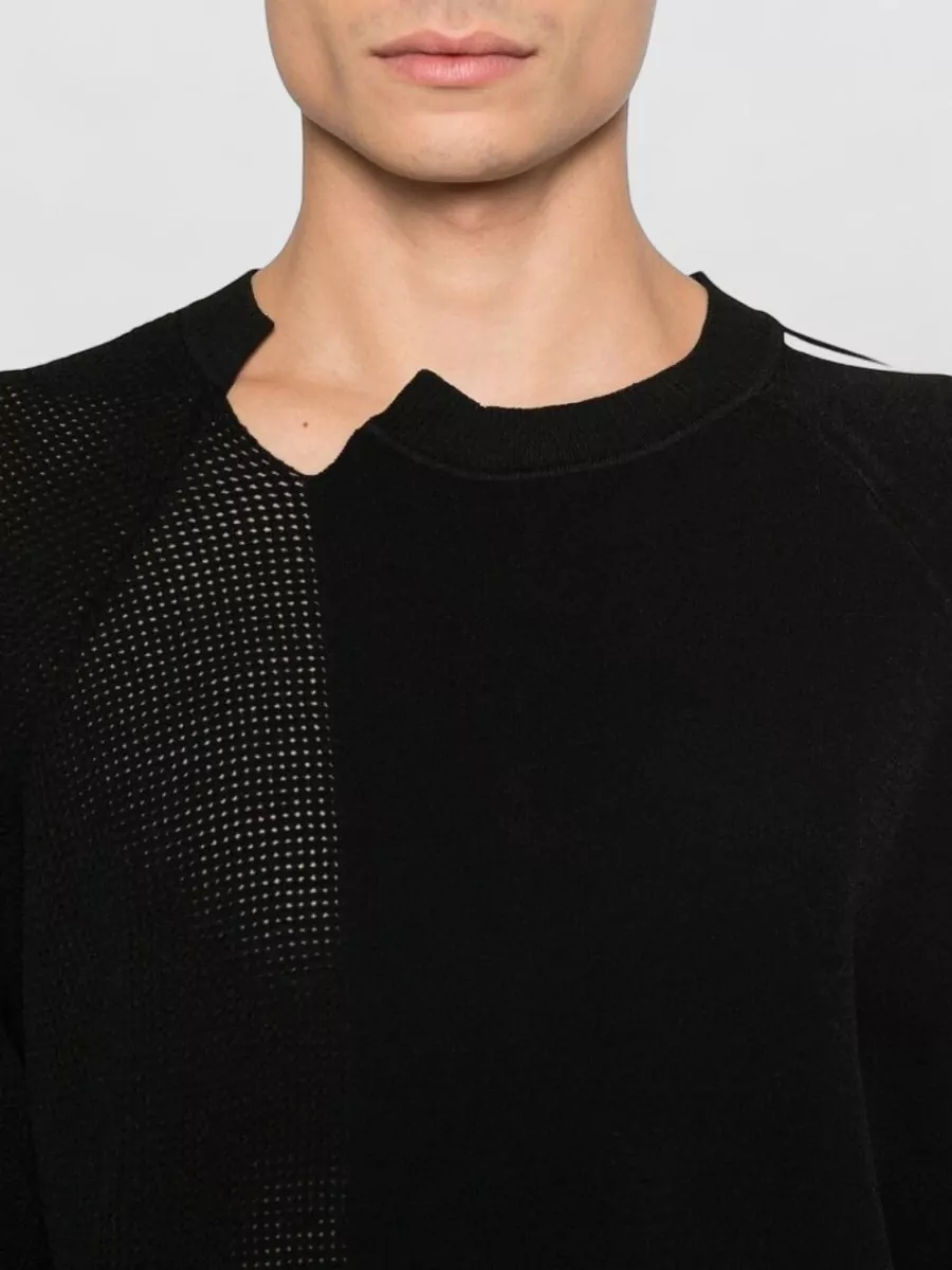 Y-3 Logo-Print Long-Sleeve Sweatshirt