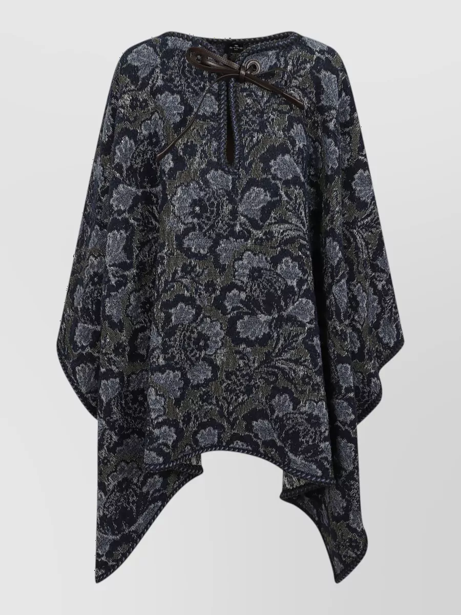 Etro patterned cape