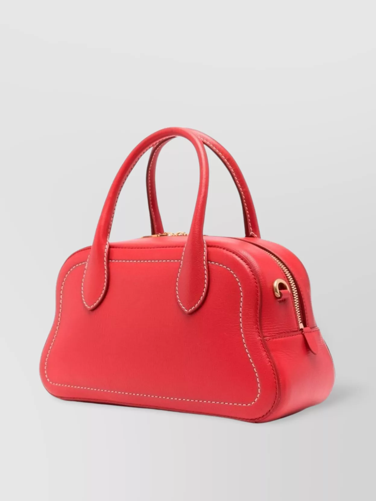 Bally Shoulder Bag Contrast Stitching