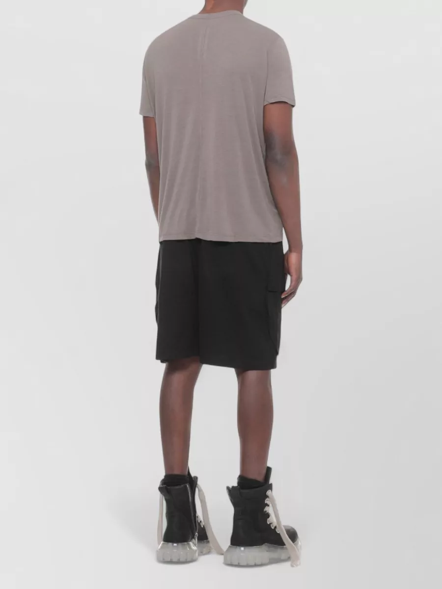 Rick Owens Silk Blend Short-Sleeve T-Shirt