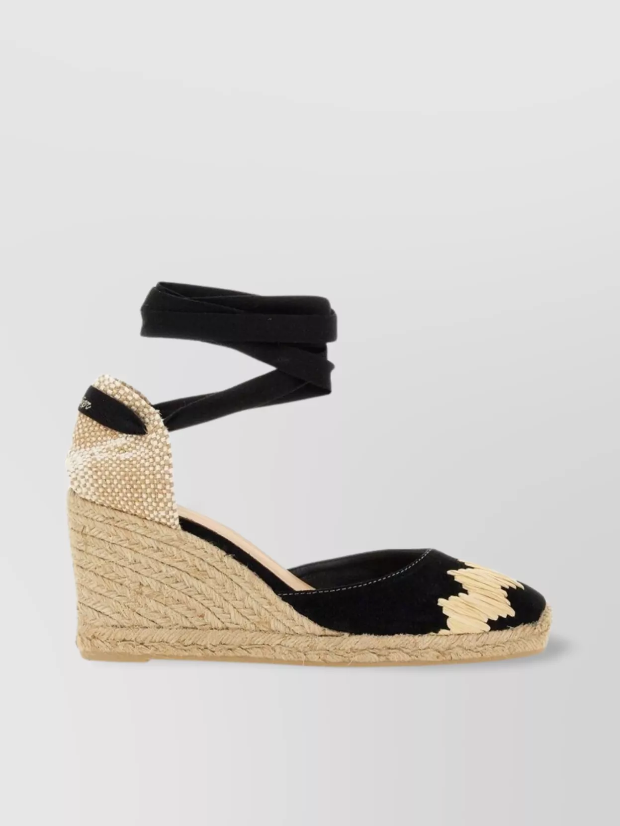 Castaã±er Cande Wedge Heel Espadrille Open Back