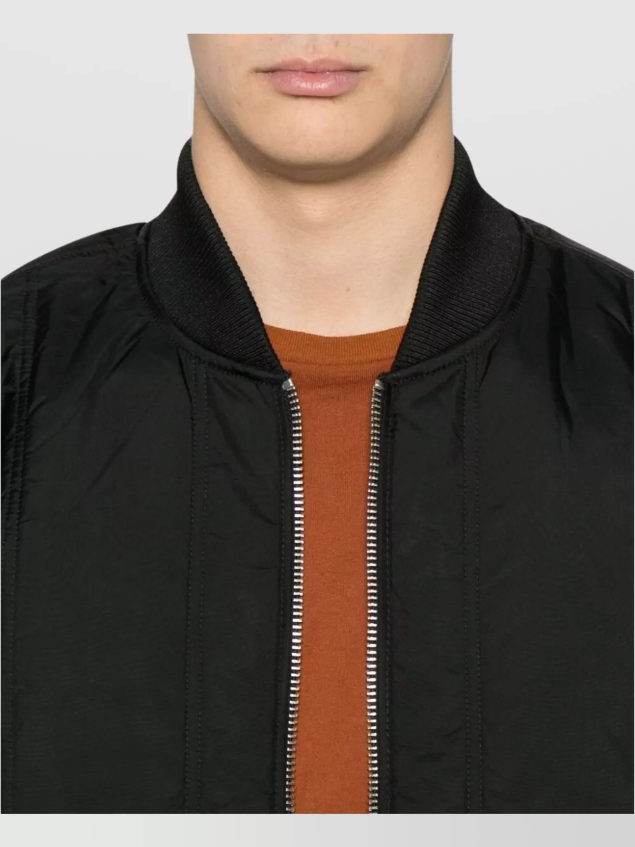 Carhartt Ribbed Cuffs Long Sleeves Blazer Jacket In Black