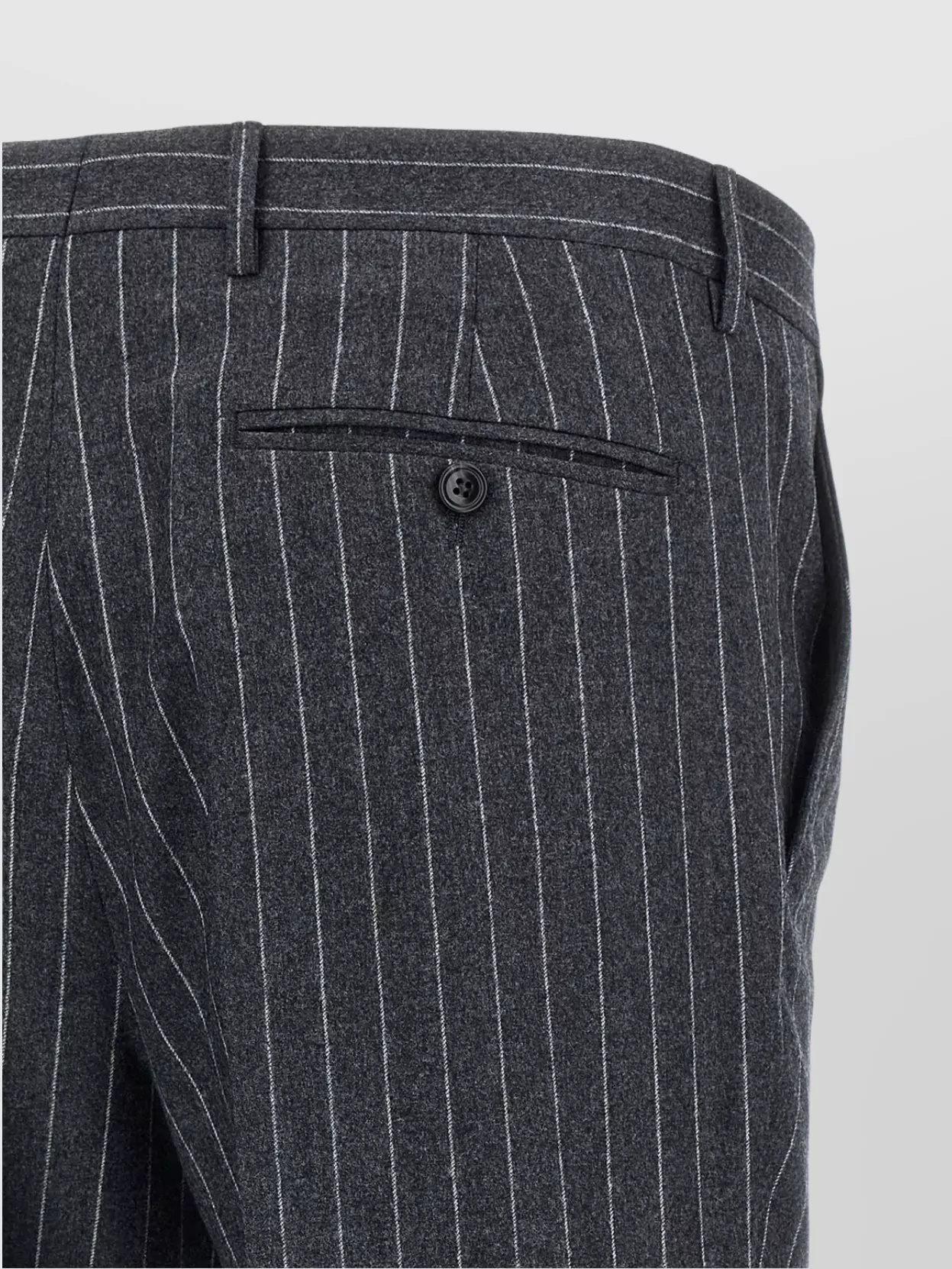Tagliatore Single-Breasted Pinstriped Suit Jacket
