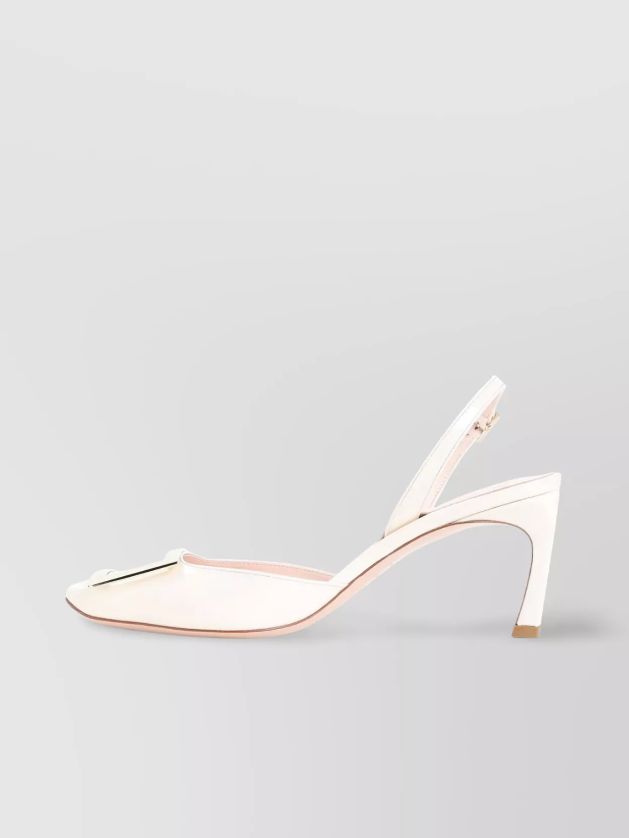 Roger Vivier Metal Trompette Leather Pumps