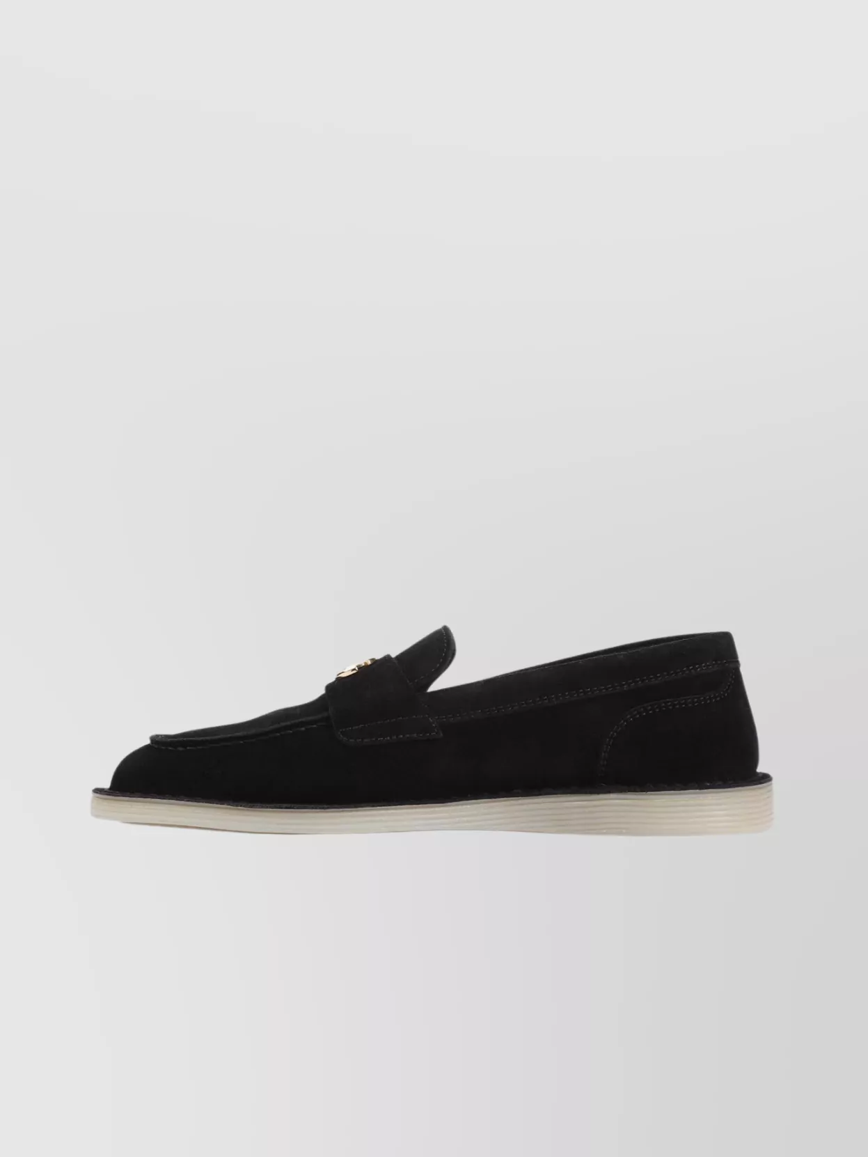 Dolce&Gabbana Loafers Calf Leather Reinforced Heel