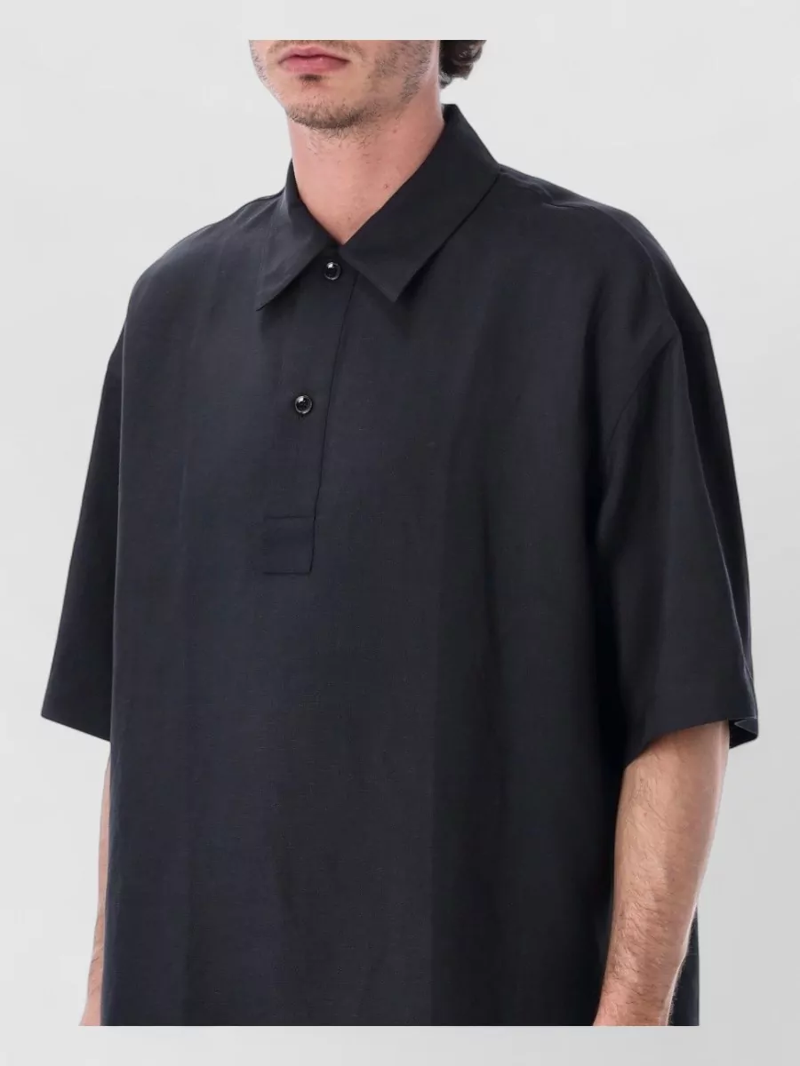 Studio Nicholson Relaxed-Fit Short-Sleeve Shirt