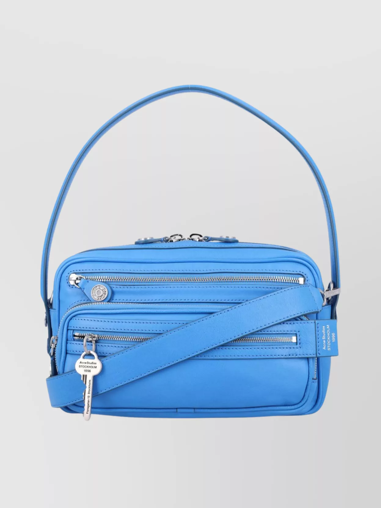 Acne Studios Compact Leather Shoulder Bag