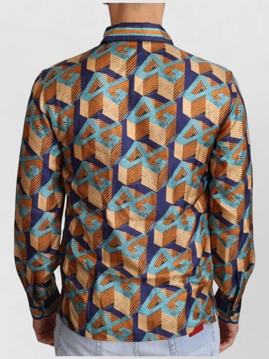 Dolce&Gabbana Silk Printed Shirt