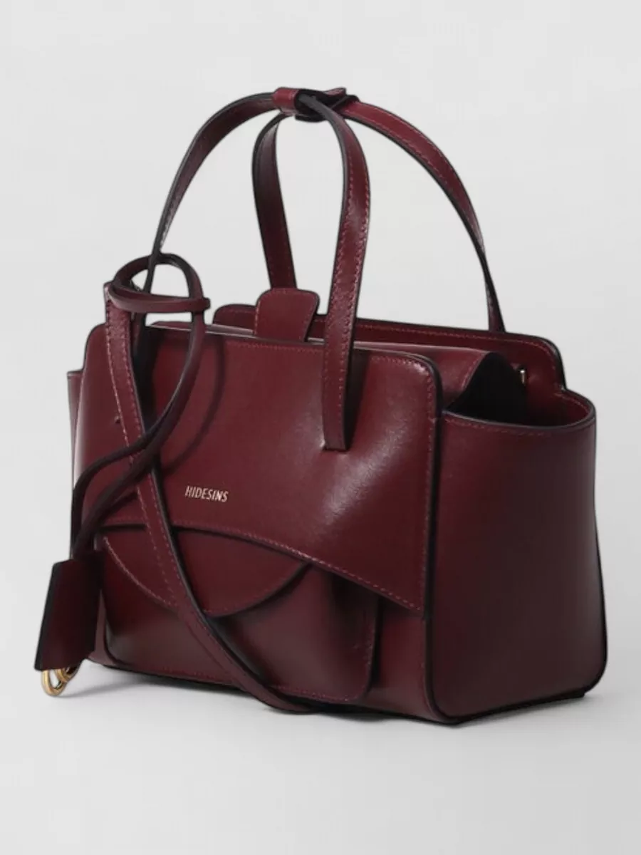 Hidesins Calf Leather Flap Mini Bag
