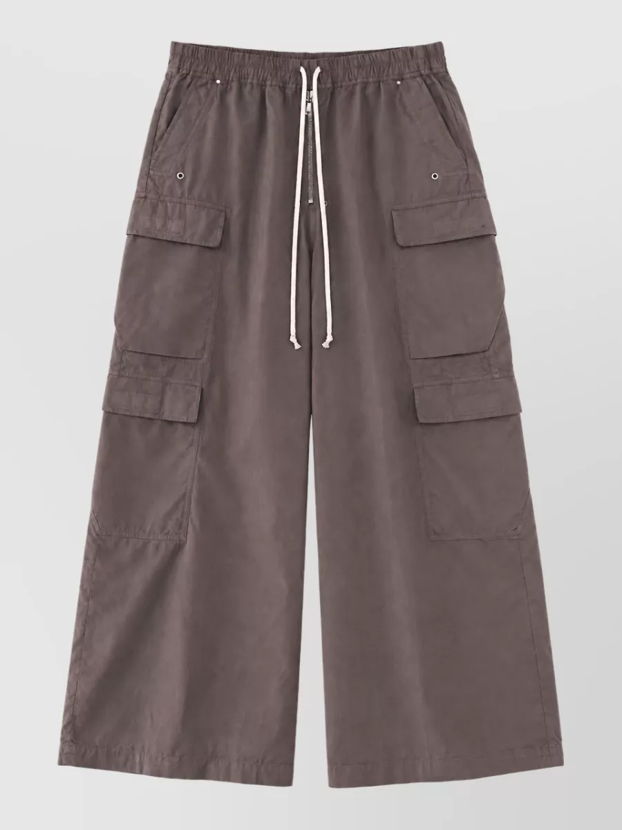 Rick Owens Drkshdw Jumbo Cargo Pants Wide Leg Design