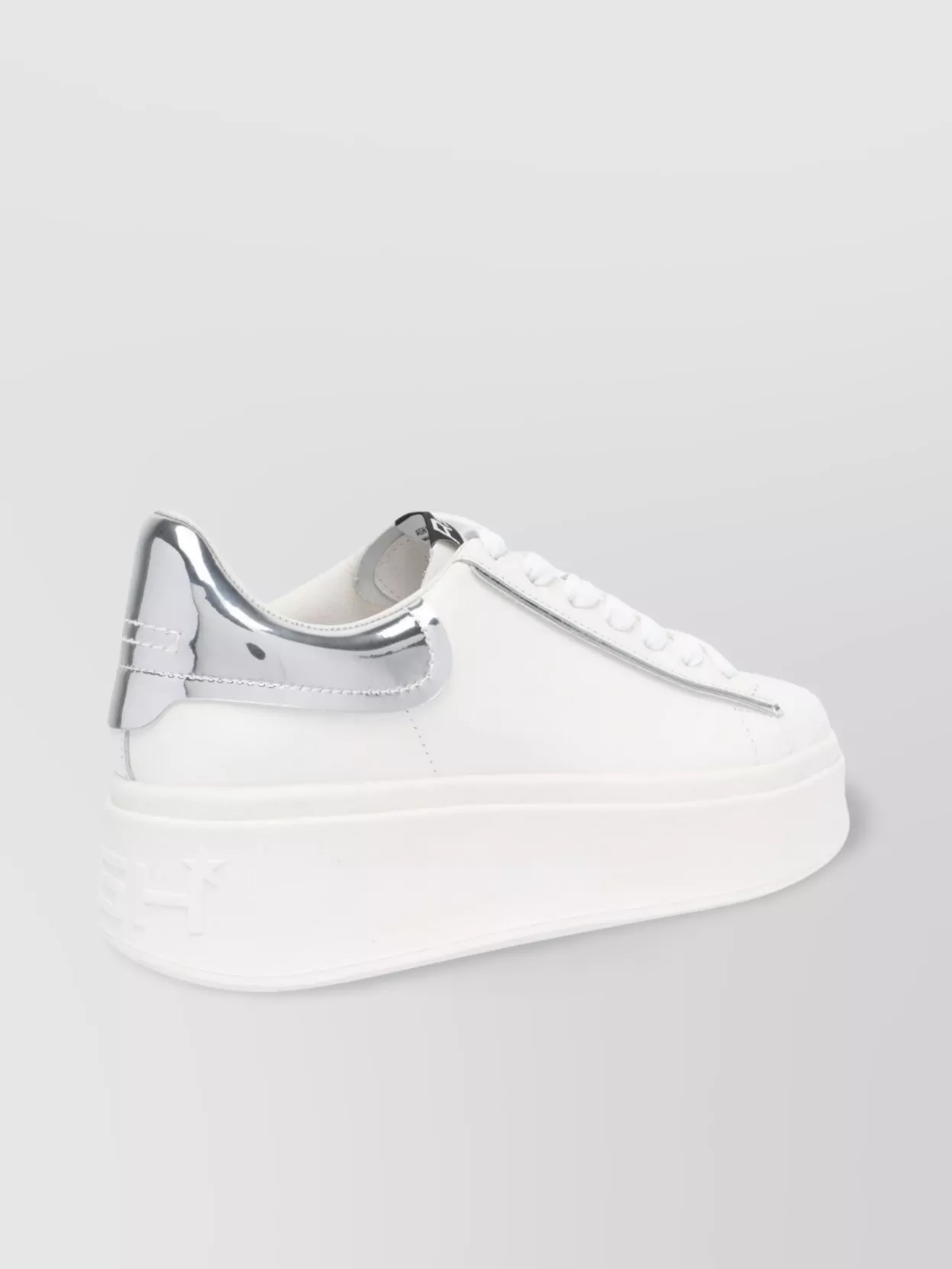 Shop Ash Low Top Leather Platform Sneakers