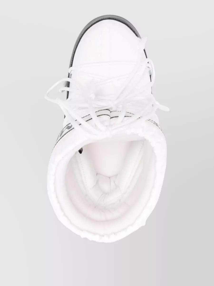 Moon Boot Two-Tone Nylon Icon Low Ankle Boots