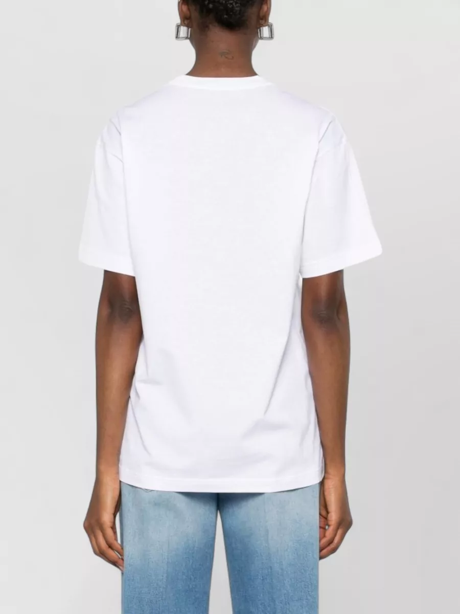 Gucci Logo Crew Neck Graphic Cotton T-Shirt