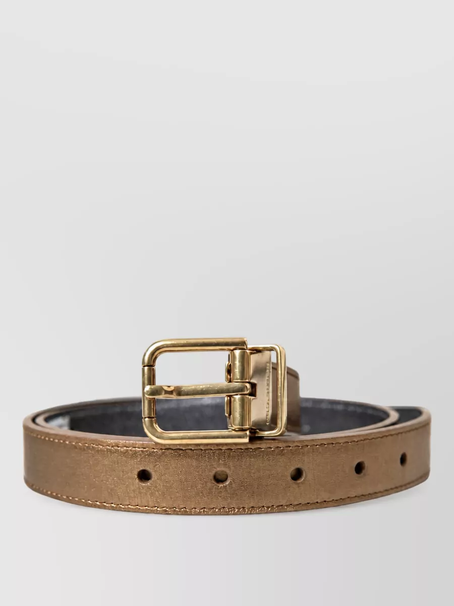 Dolce&Gabbana calf leather belt