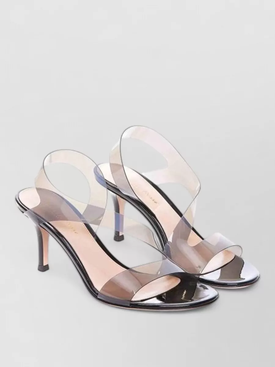 Gianvito Rossi rubber stiletto heel sandals