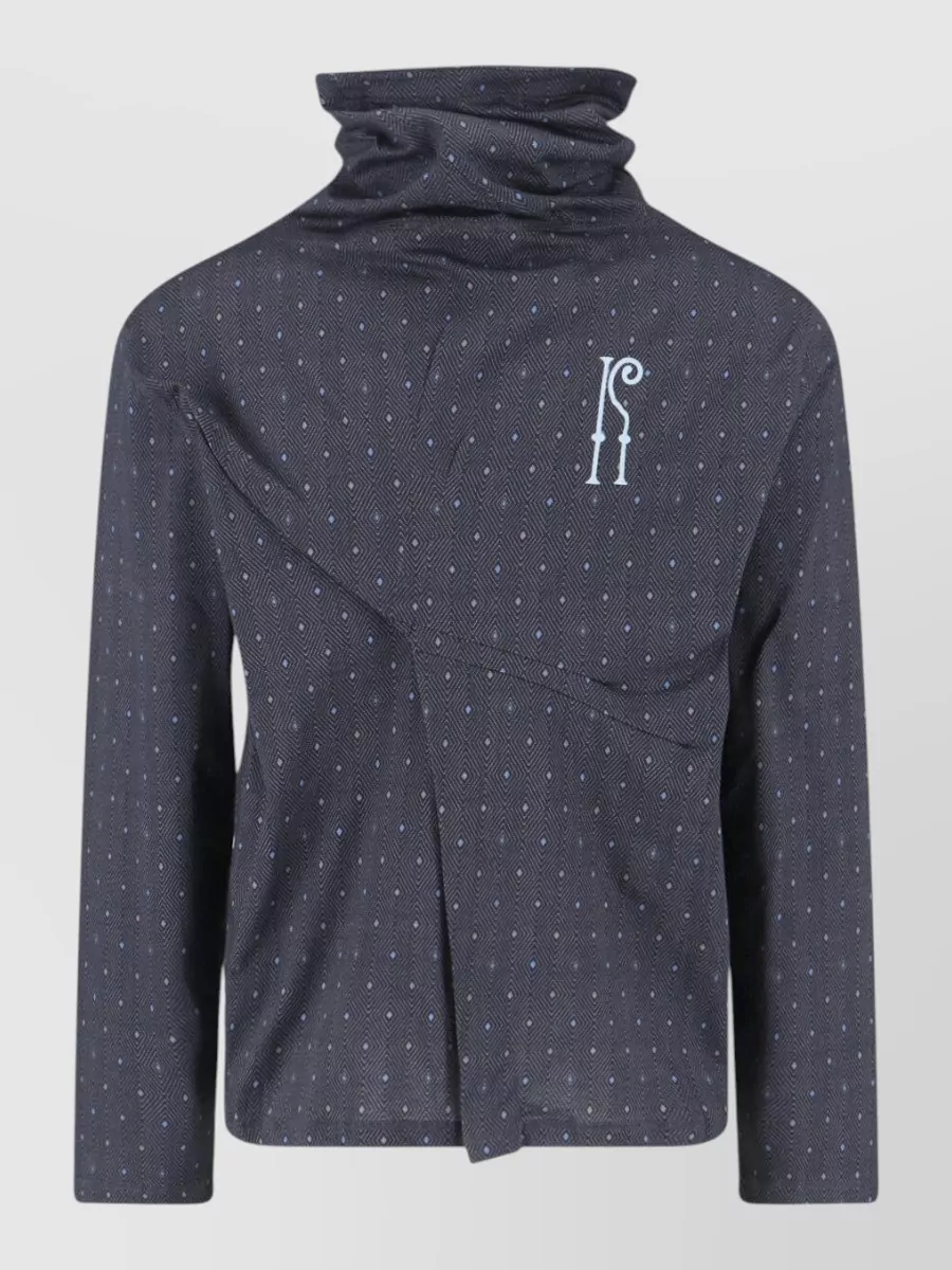 Kiko Kostadinov cotton sweatshirt jacket