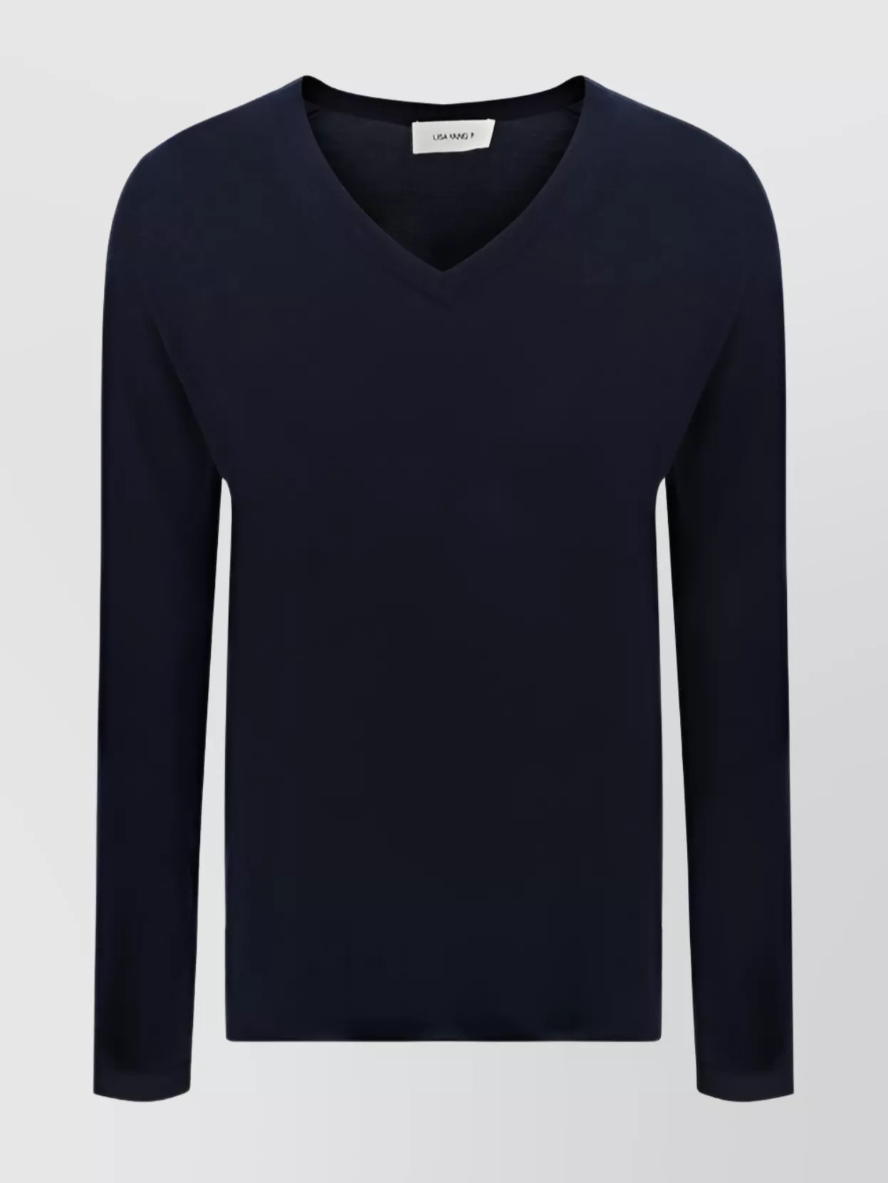 Shop Lisa Yang Jane V-neck Ribbed Sweater