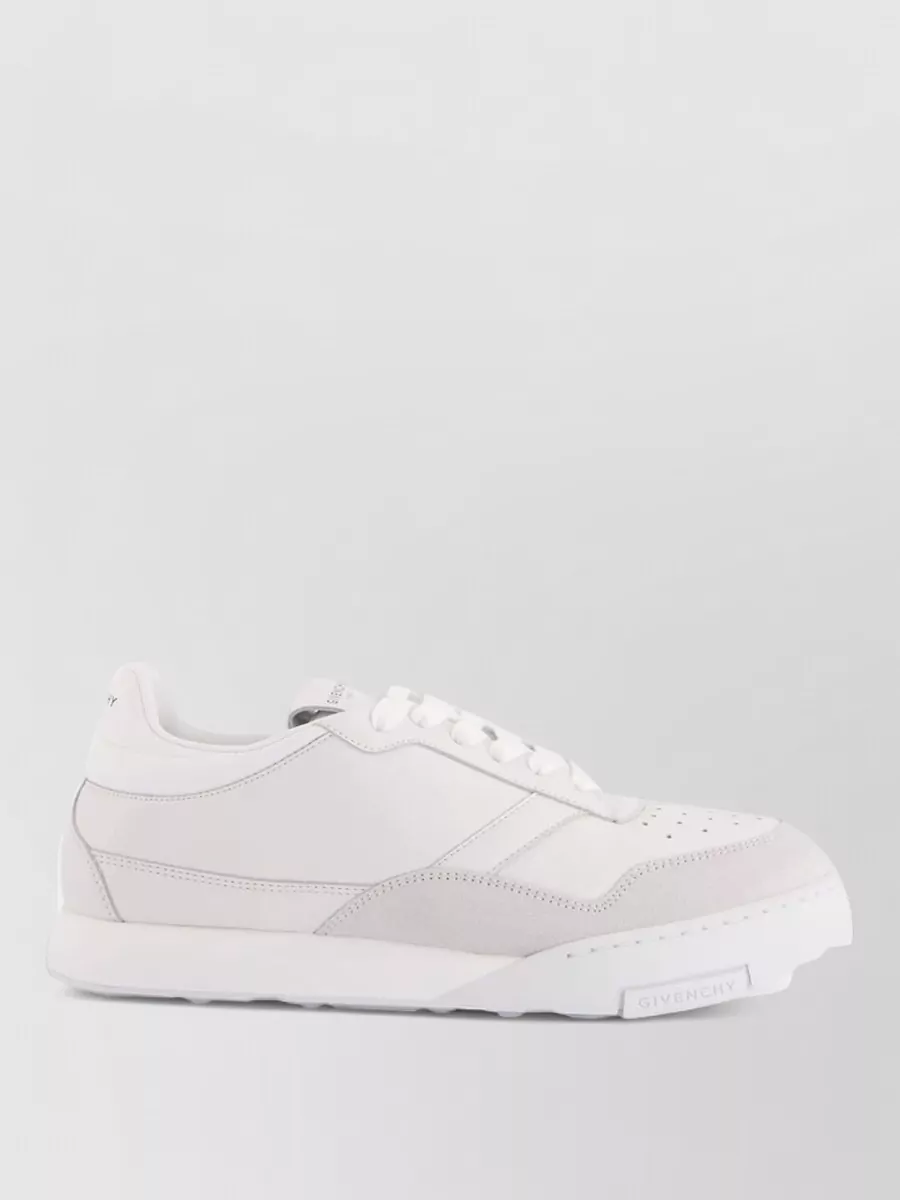 Givenchy Low Top Sneakers Round Toe Flat Sole