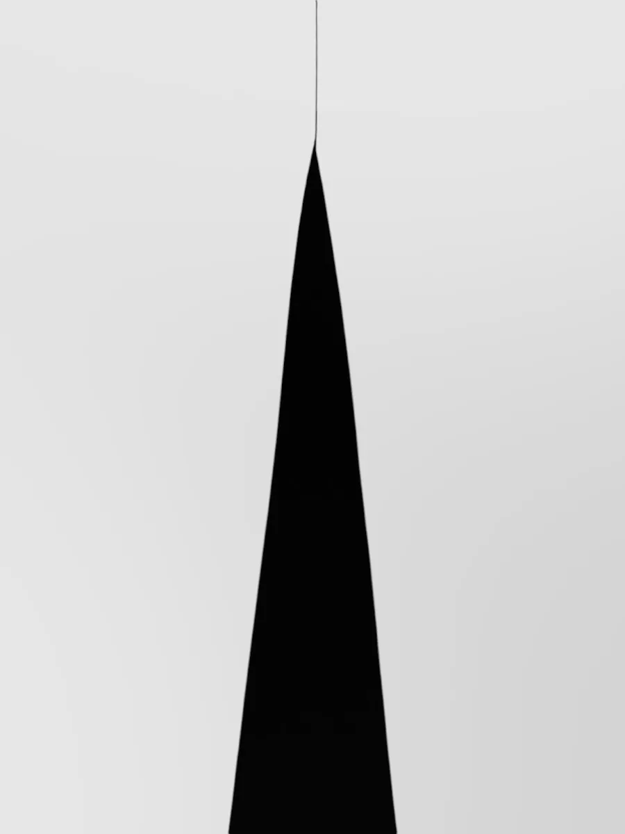 Jil Sander Black Midi Straight Skirt