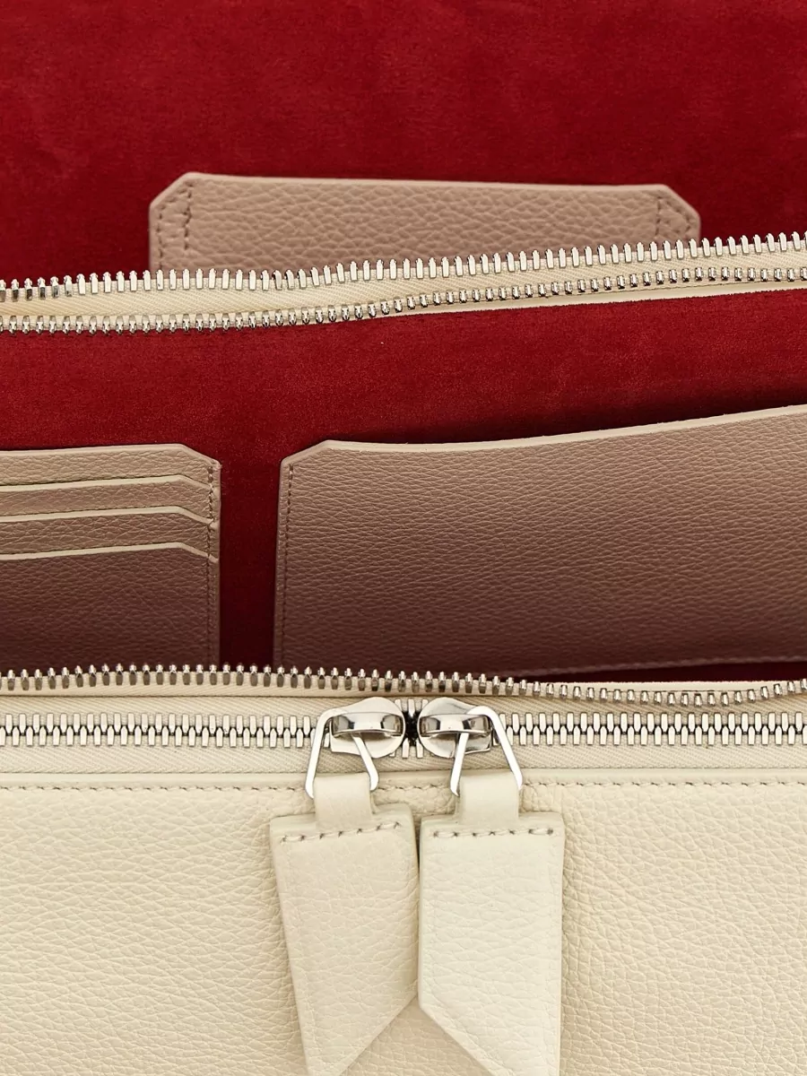 The Attico Leather Clutch Bag