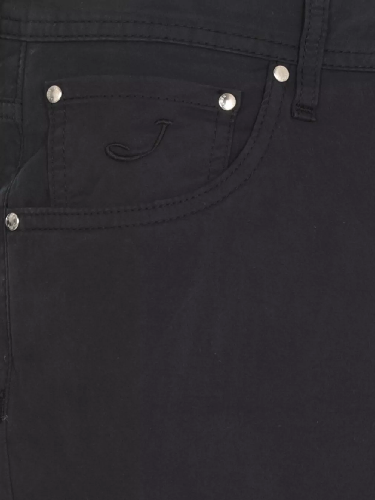 Jacob Cohen Straight Cotton Pants Belt Loops