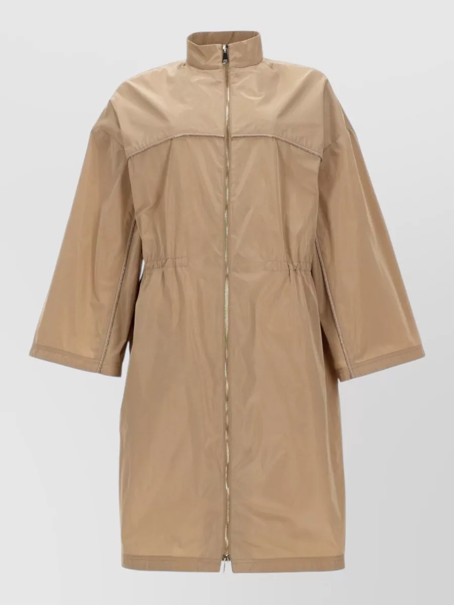 Fabiana Filippi Single-breasted trench coat