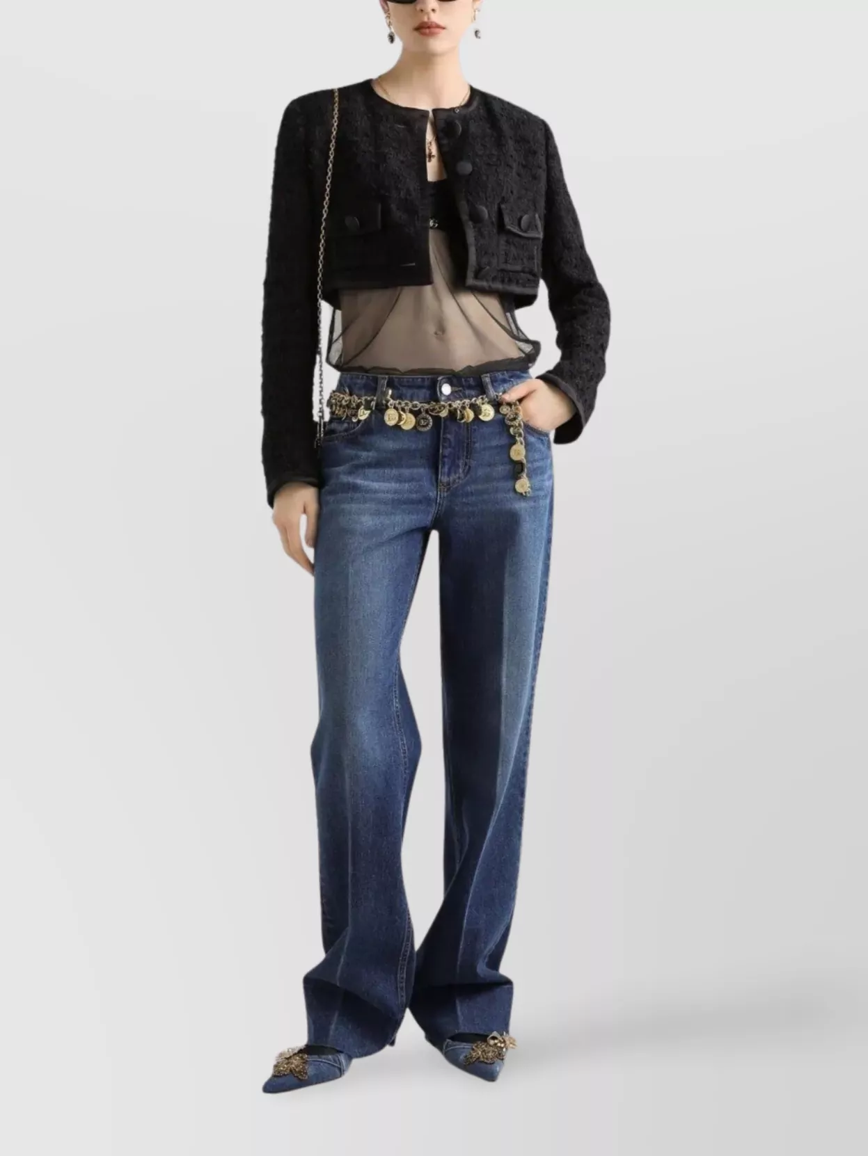 Dolce & Gabbana 5-pocket Denim Trousers Clothing In Blue