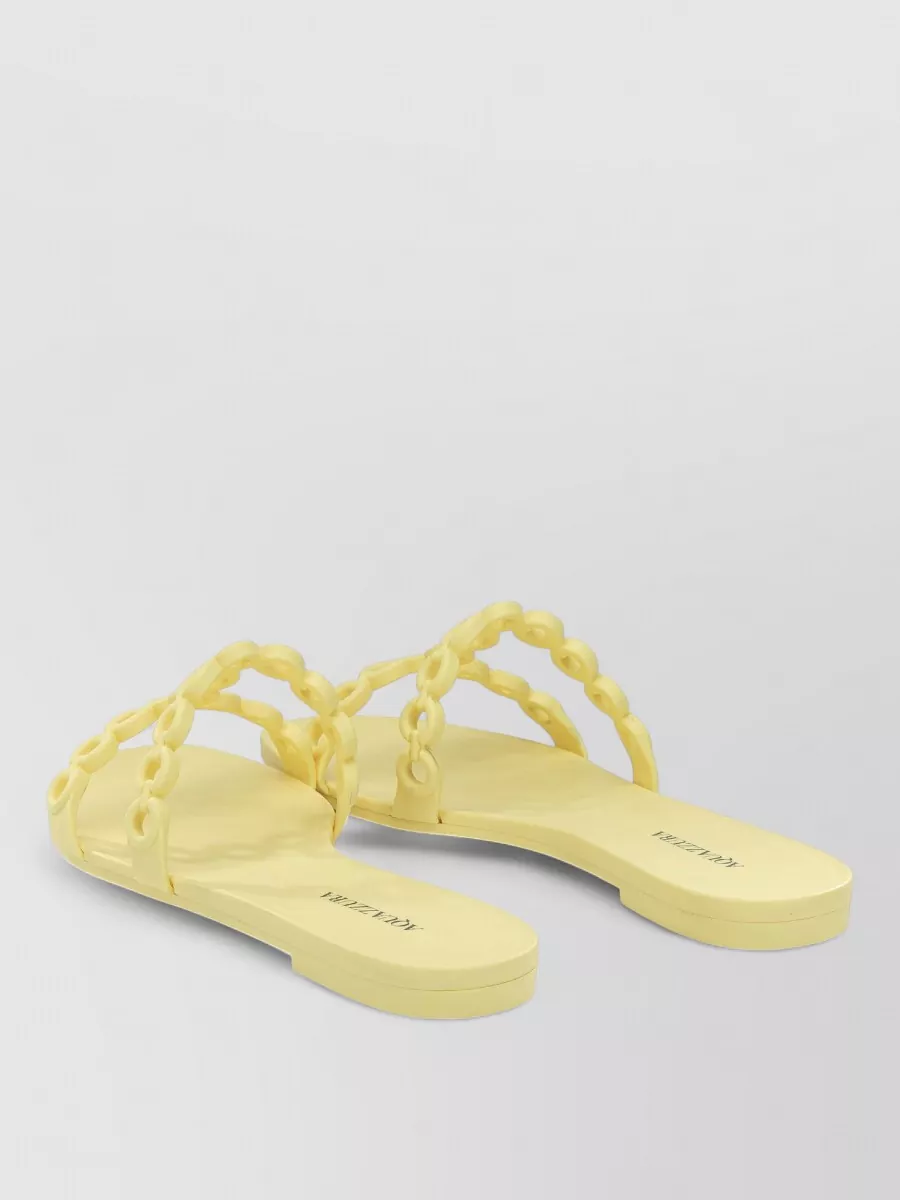 Aquazzura Infinity Chain Slides