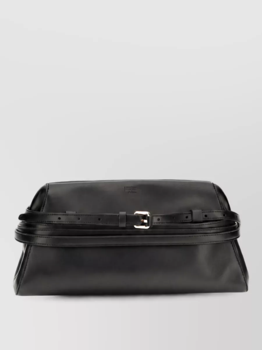 Moschino leather belt bag