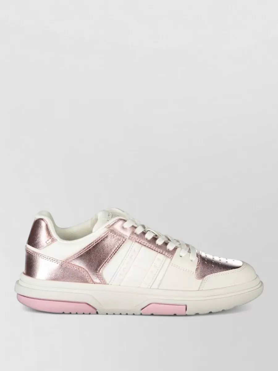 Tommy Hilfiger Leather Low-Top Sneakers