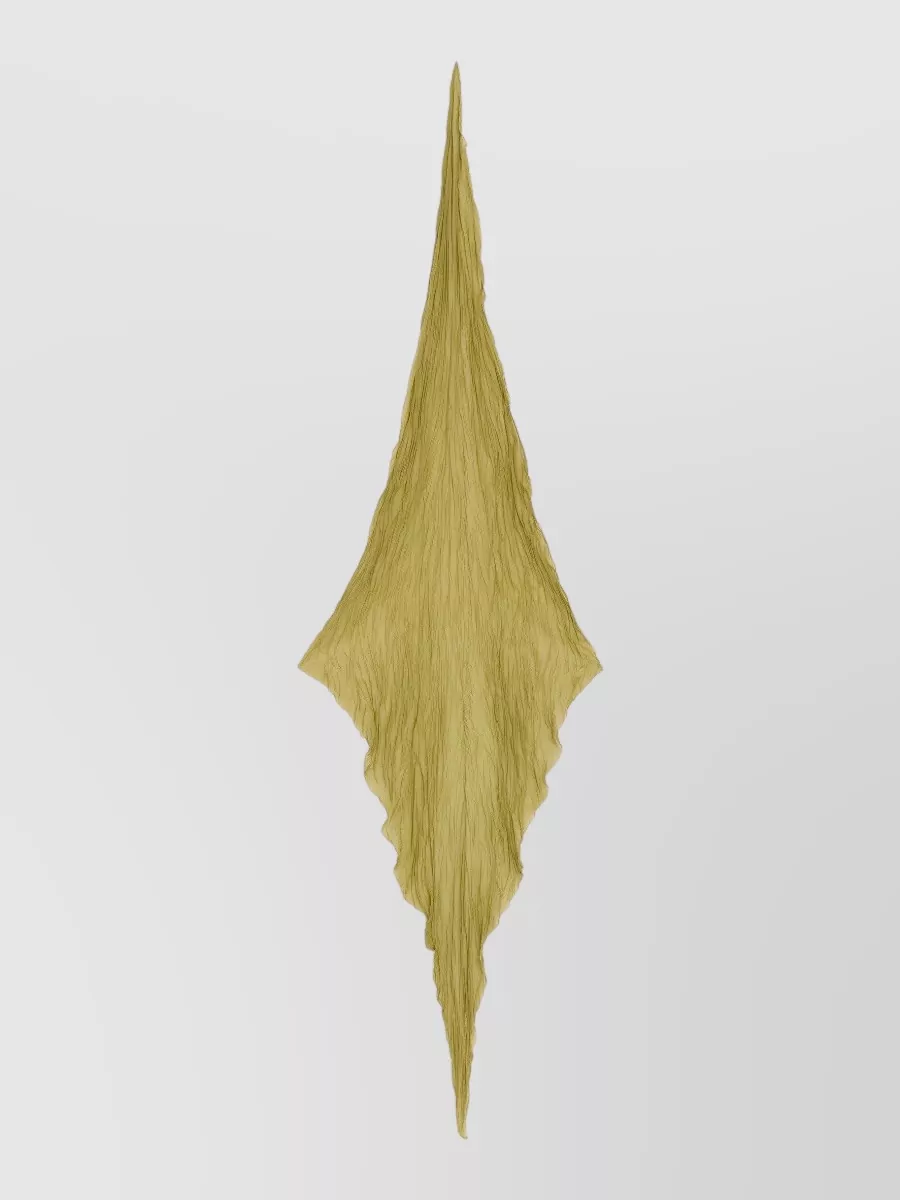Ami Paris Crinkled Scarf
