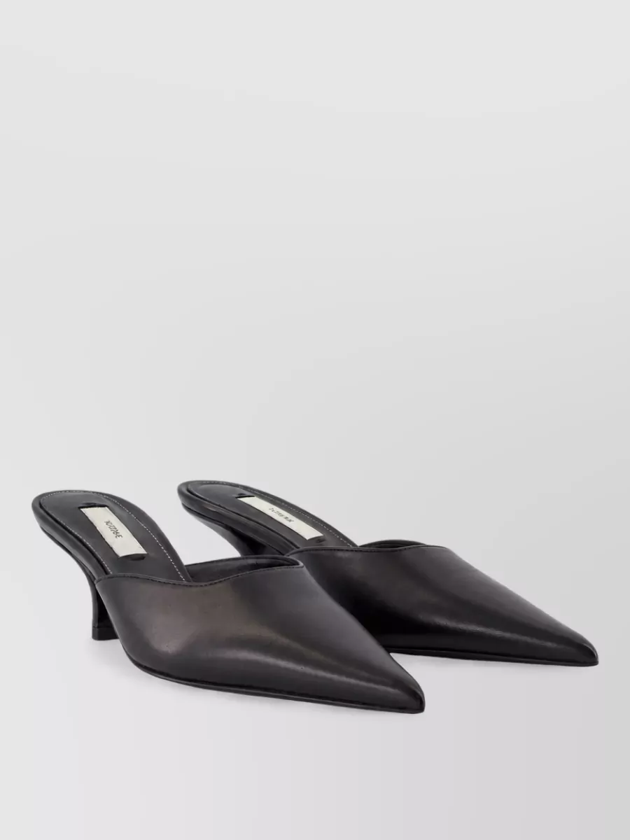 Totême leather mules