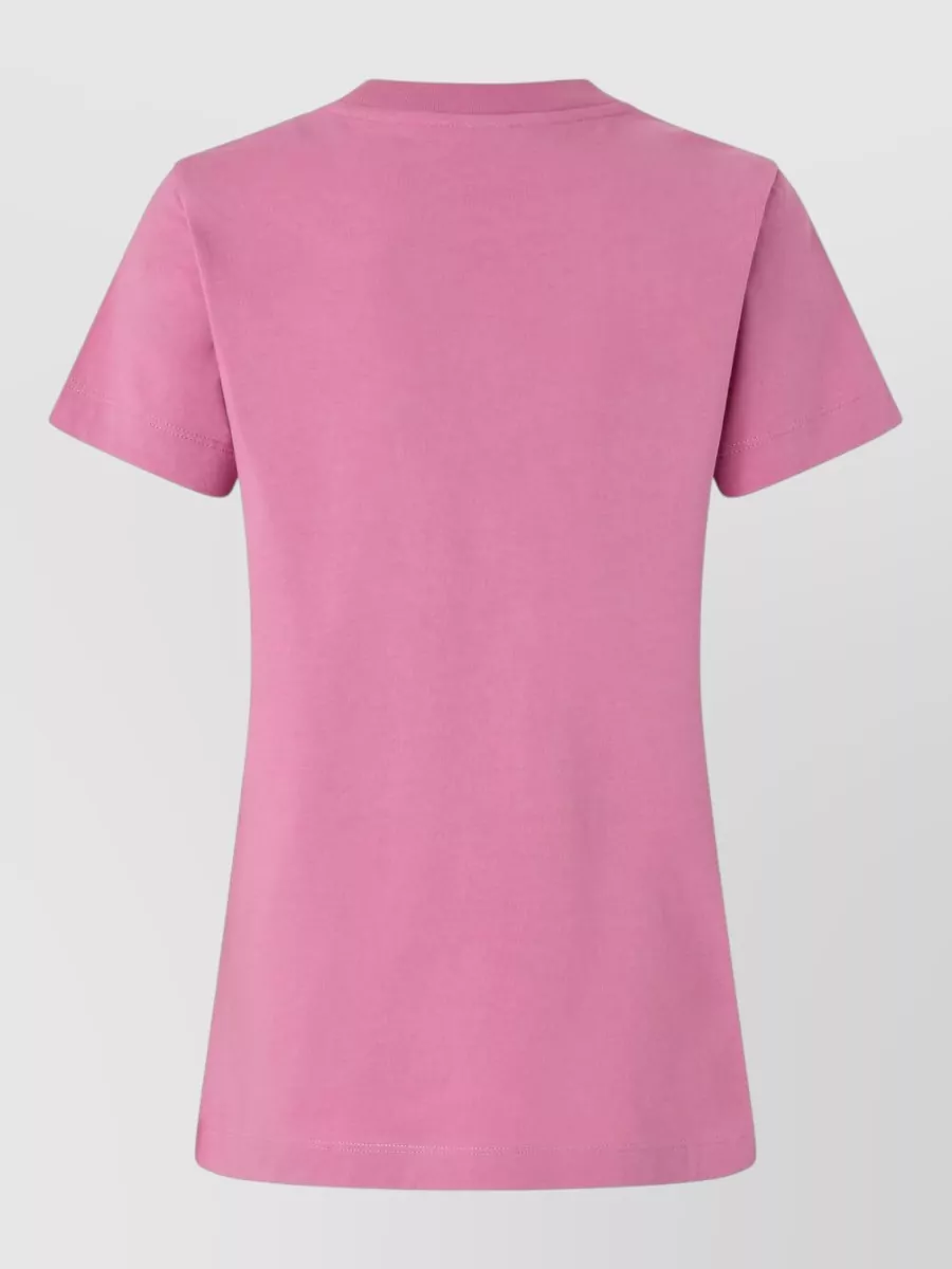 Pinko Crew Neck Top Nylon Silk Blend