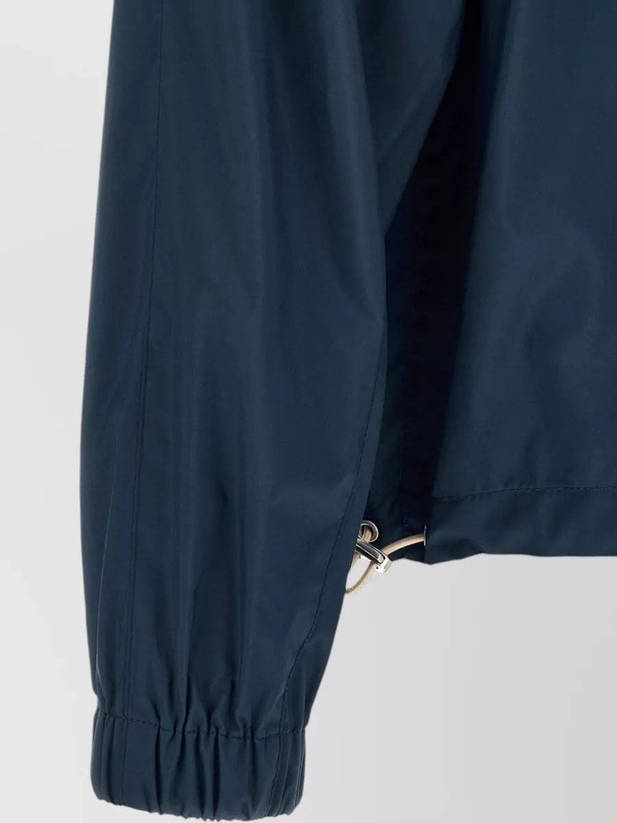 Brunello Cucinelli Nylon Hooded Zip-Up Jacket