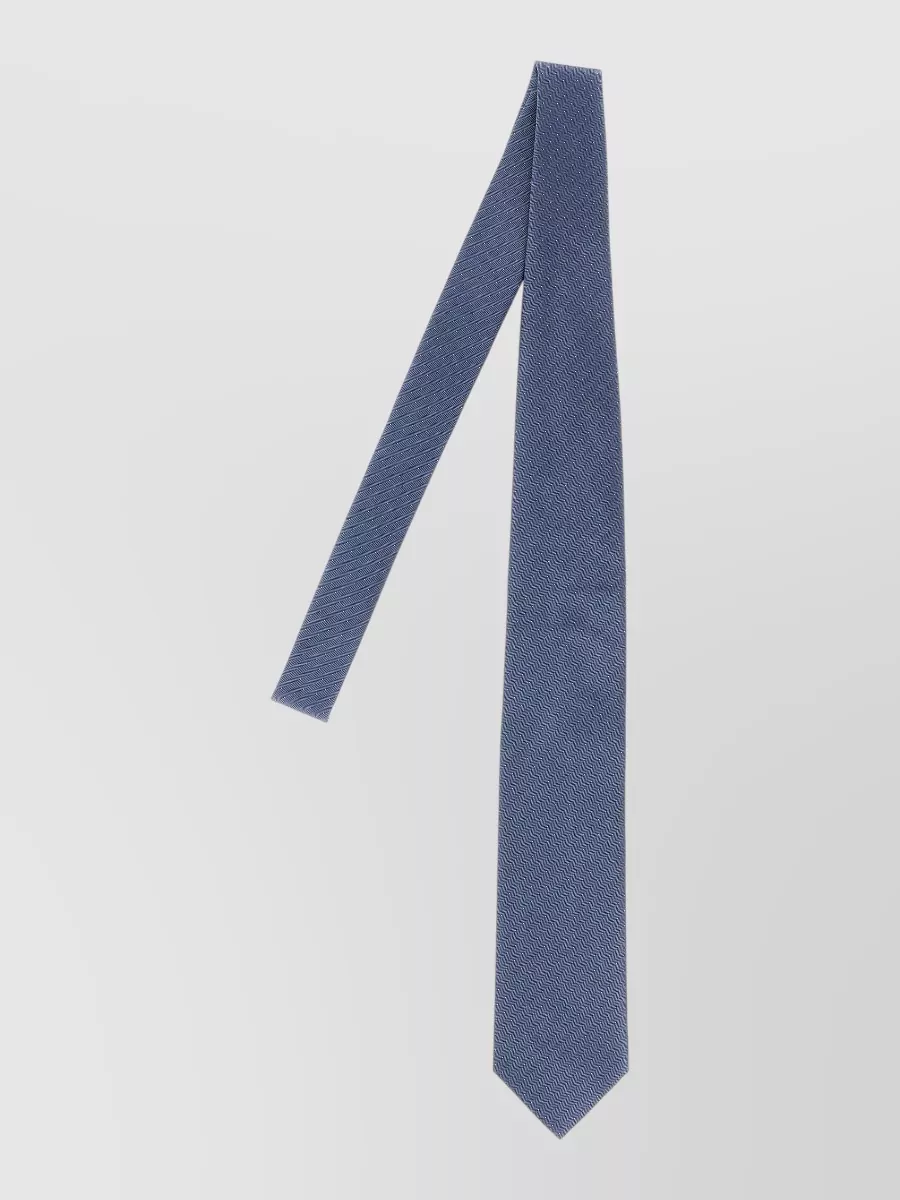 Brioni silk micro-polka dot tie