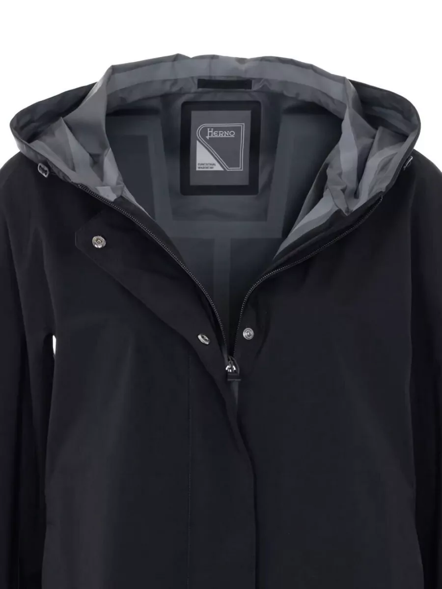 Herno Nylon Hooded Jacket