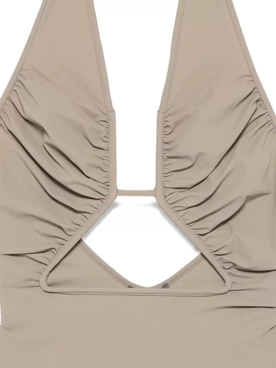 Rick Owens Cutout Halterneck Swimsuit