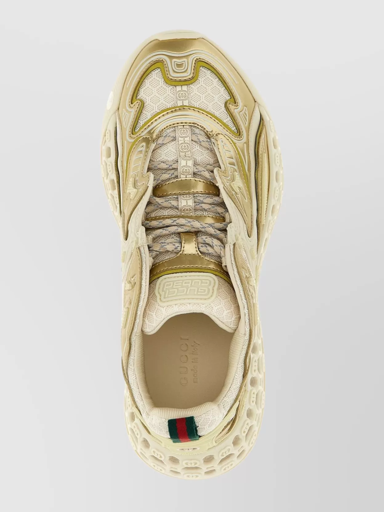 Gucci Chunky Sole Mesh Panel Sneakers