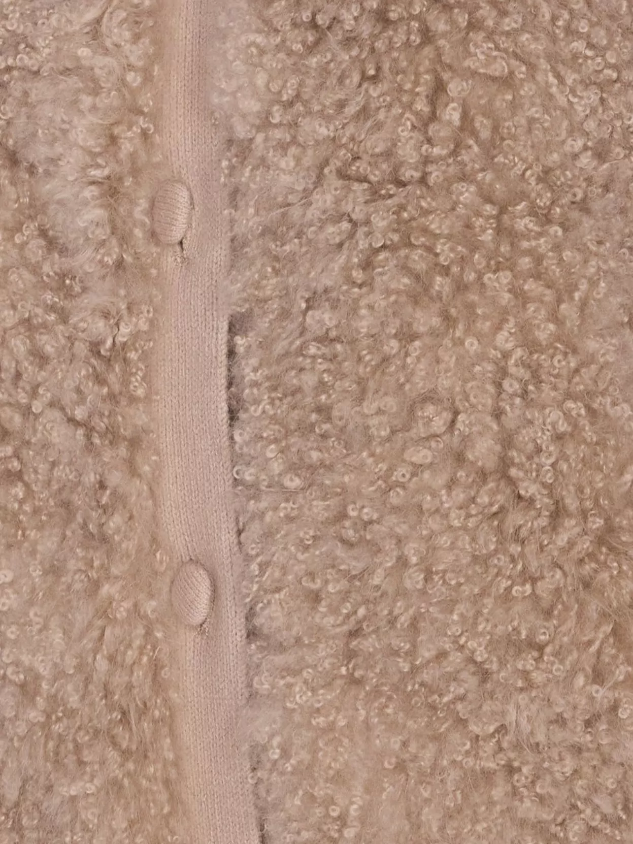 Yves Salomon Sleeveless Shearling Vest Featuring Pockets In Brown
