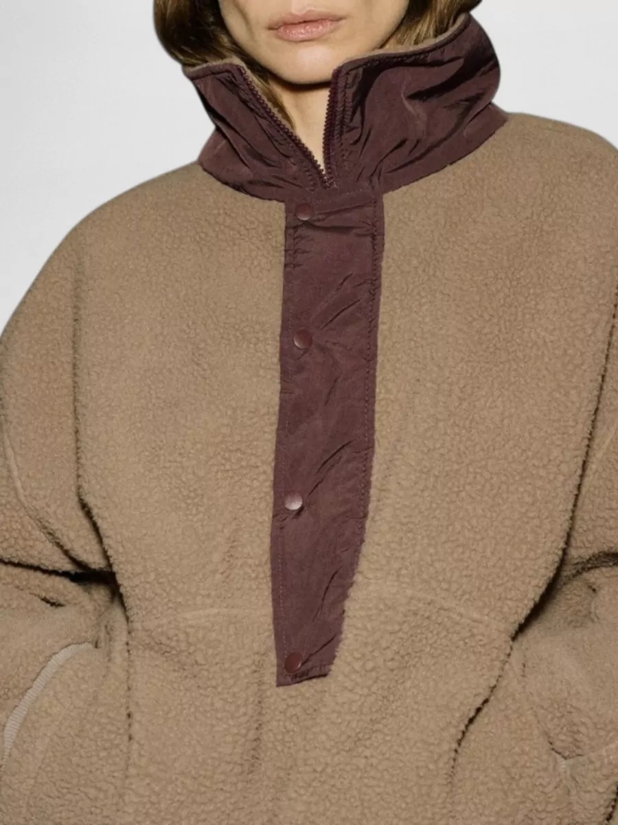 Entire Studios Fleece Half Zip Lightweight Jacket