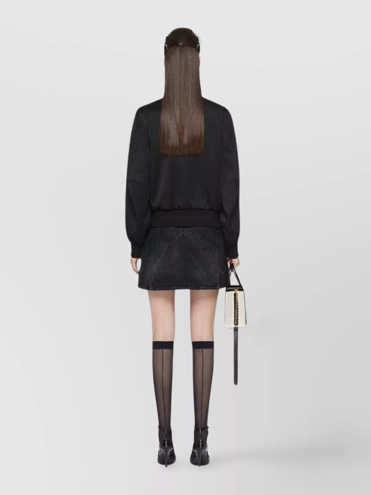 Givenchy Rebel Chain Detail Wrap Skirt